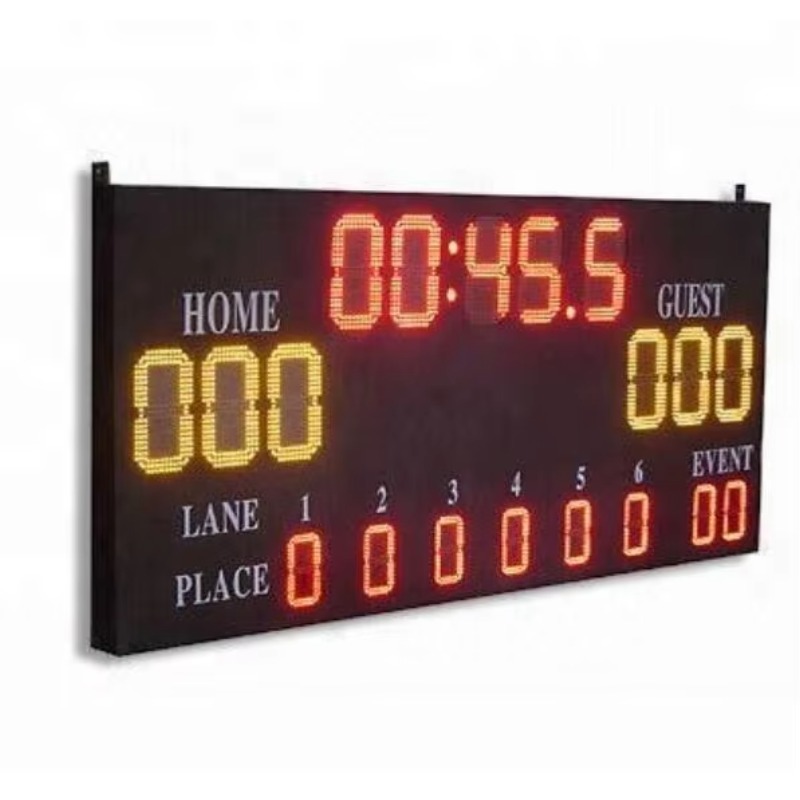 Scoreboard Digital - ป้ายคะแนนกีฬาอิเล็กทรอนิกส์ LED สำหรับยิมนาสติก ป้ายคะแนนเบสบอล LED สำหรับการฝึกซ้อมกีฬาและการแข่งขัน