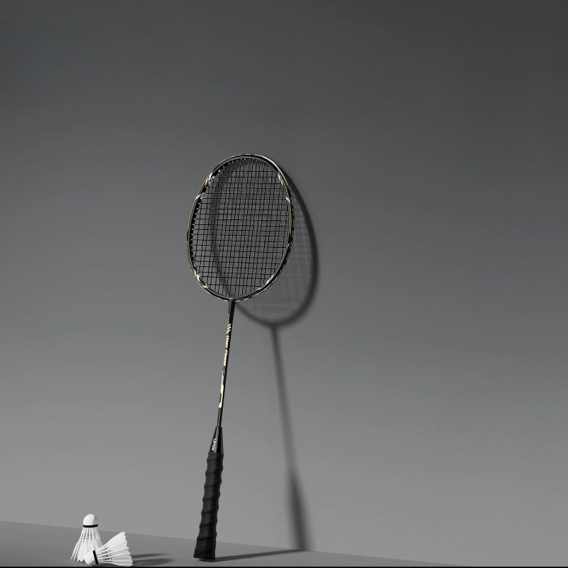 Badminton Raket - ไม้แบดมินตัน คาร์บอนกราไฟต์ น้ำหนักเบา ระดับมืออาชีพ ควบคุมพลังได้ดี ลดแรงสั่นสะเทือน