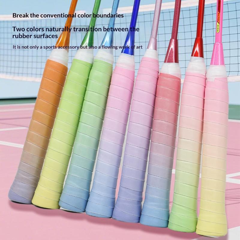Badminton World - 10 ชิ้น ที่พันด้ามจับไม้เทนนิส PU ซับเหงื่อ ทนทาน