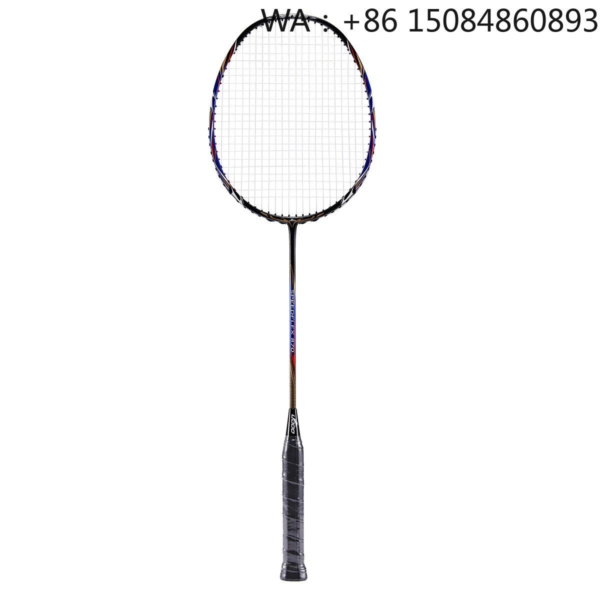 Badminton Materi - ไม้แบดมินตัน G5 วัสดุคาร์บอนไฟเบอร์ ดีไซน์คาร์บอนเต็ม 4U น้ำหนักเบา