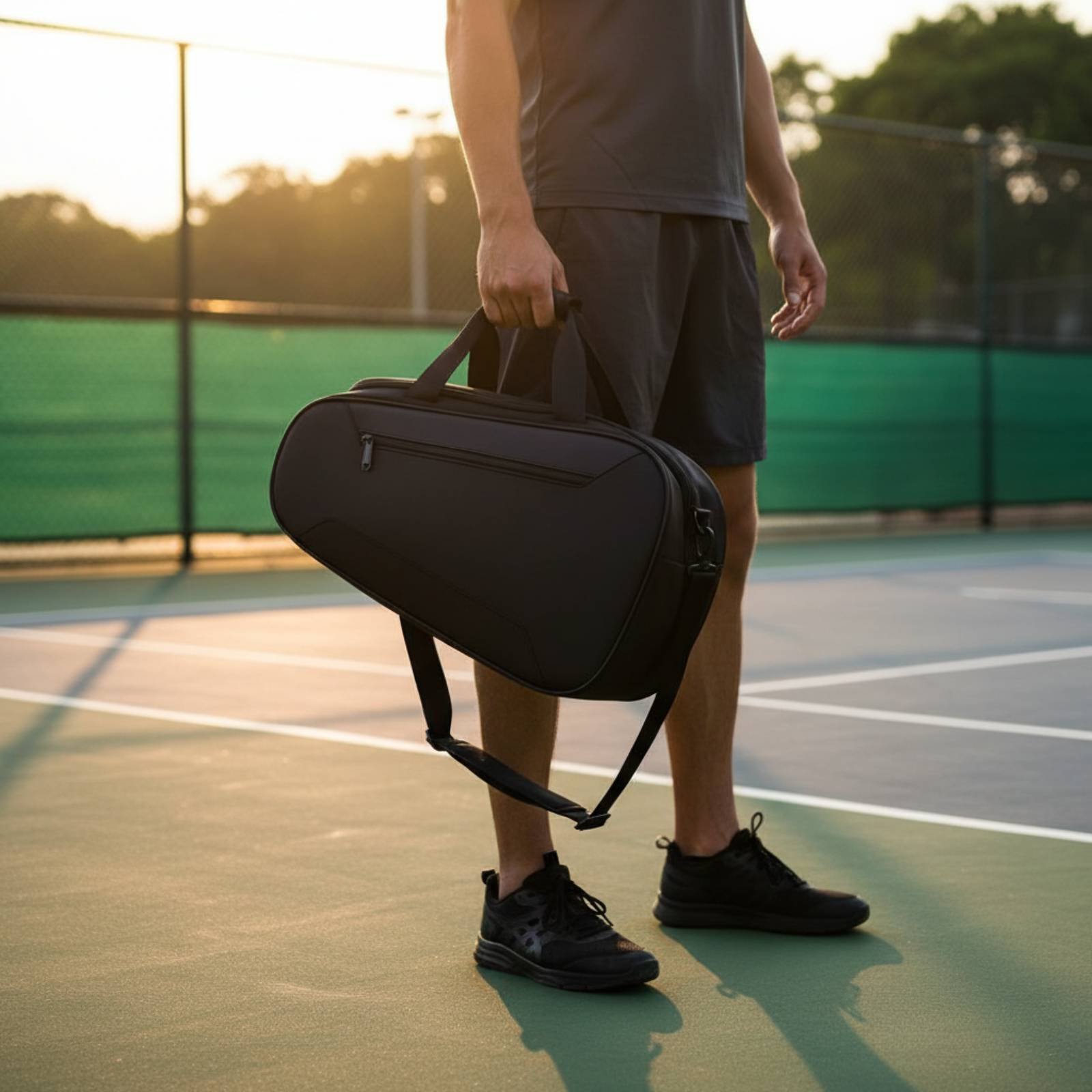 Badminton Racket - กระเป๋าใส่ไม้พายพิกเกิลบอล หลายรูปแบบในการพกพา กระเป๋าใส่ไม้พิกเกิลบอล กระเป๋าใส่ไม้แบดมินตัน กระเป๋าเป้สะพายหลัง ช่องเก็บของหลายช่อง