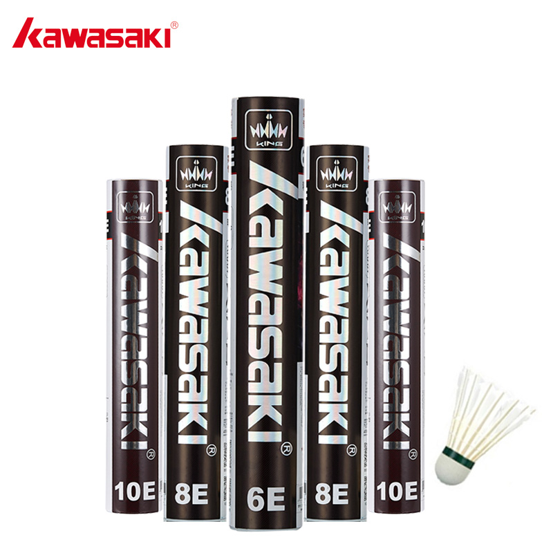 Badminton Raket - คาวาซากิแบดมินตัน KING 8E/10E แบดมินตันขนลูกขนไก่สําหรับ Clubs &