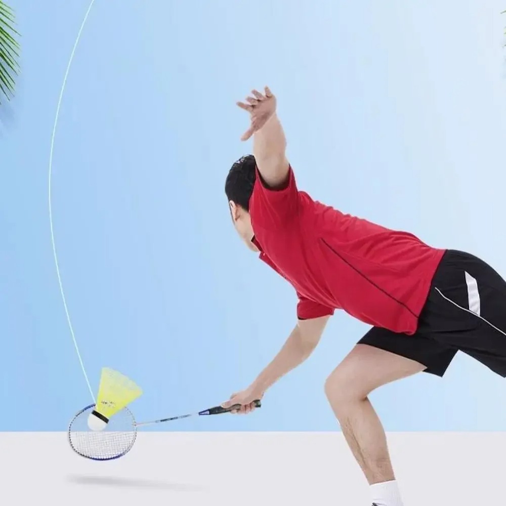 อุปกรณ์ฝึกแบดมินตันแบบติดเพดาน - Badminton Raket บทวิจารณ์และราคา