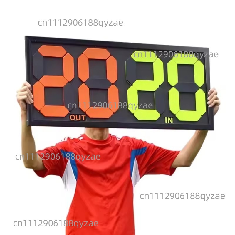 กระดานเปลี่ยนตัวนักฟุตบอลแบบสอ - Scoreboard Digital บทวิจารณ์และราคา