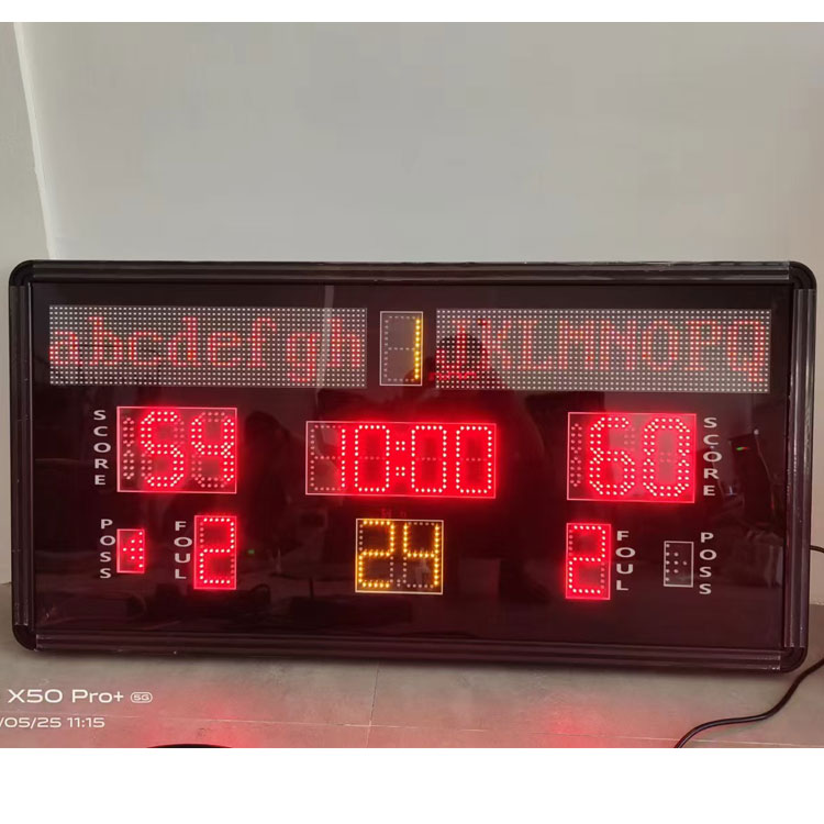 ป้ายบอกคะแนนมัลติสปอร์ต LED ขน - Scoreboard Digital บทวิจารณ์และราคา