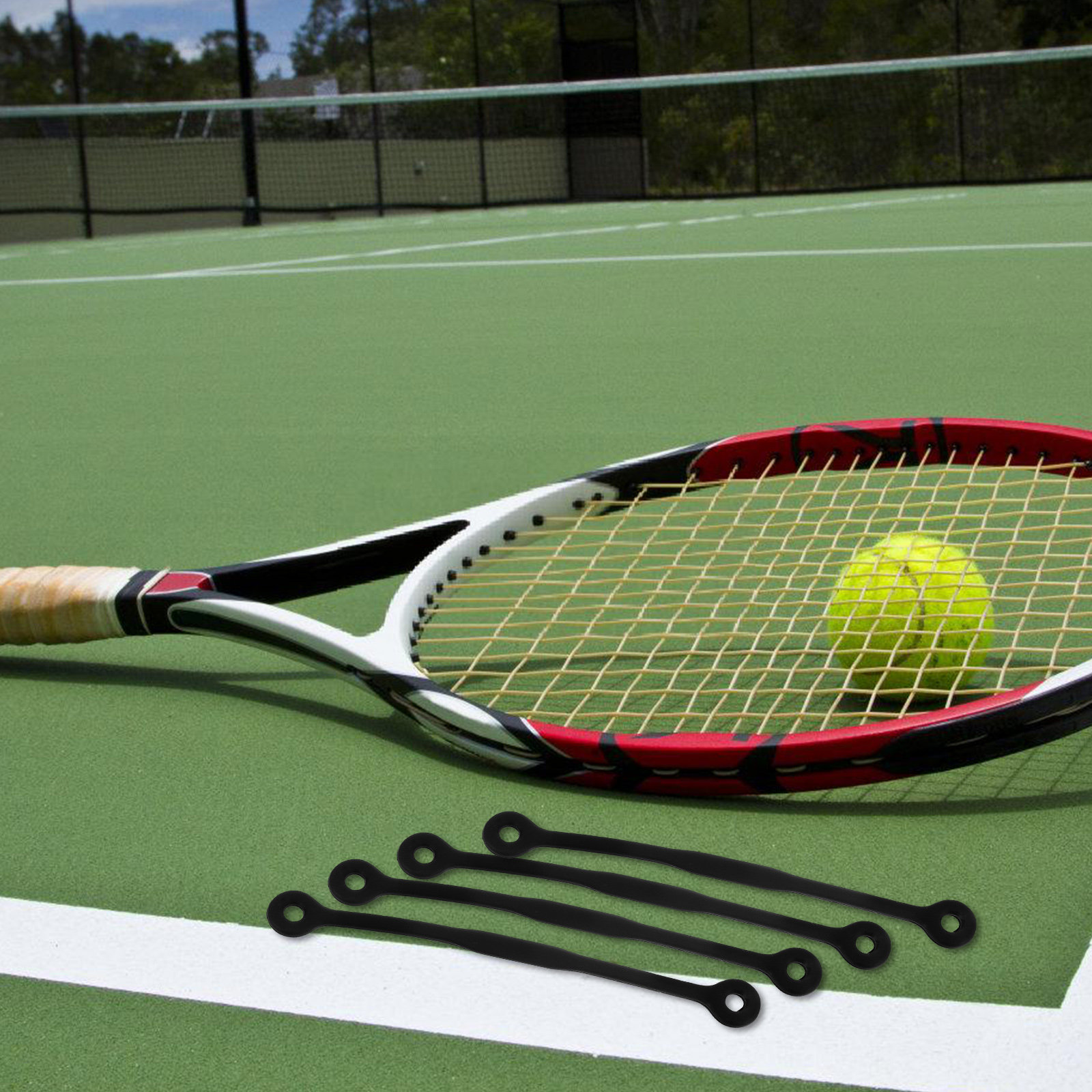 แผ่นซิลิโคนลดแรงสั่นสะเทือนสำห - Racket Vibration Dampener บทวิจารณ์และราคา
