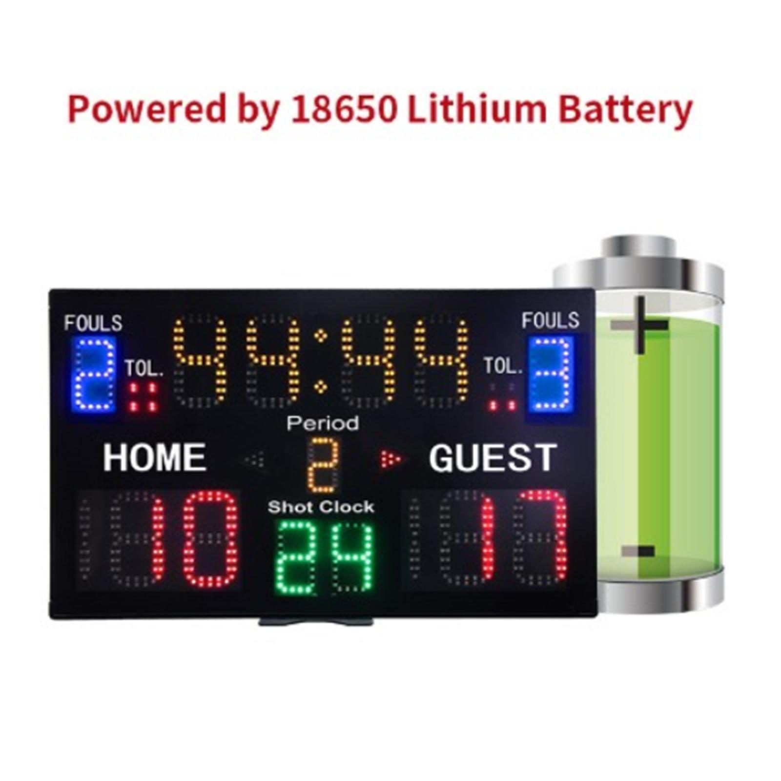 ป้ายคะแนนบาสเก็ตบอลในร่มพร้อมป - Scoreboard Digital บทวิจารณ์และราคา