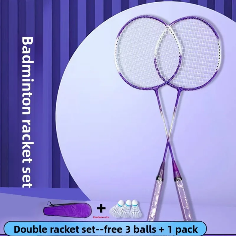 ชุดไม้แบดมินตันพร้อมลูกแบด 3 ล - Badminton Raket บทวิจารณ์และราคา
